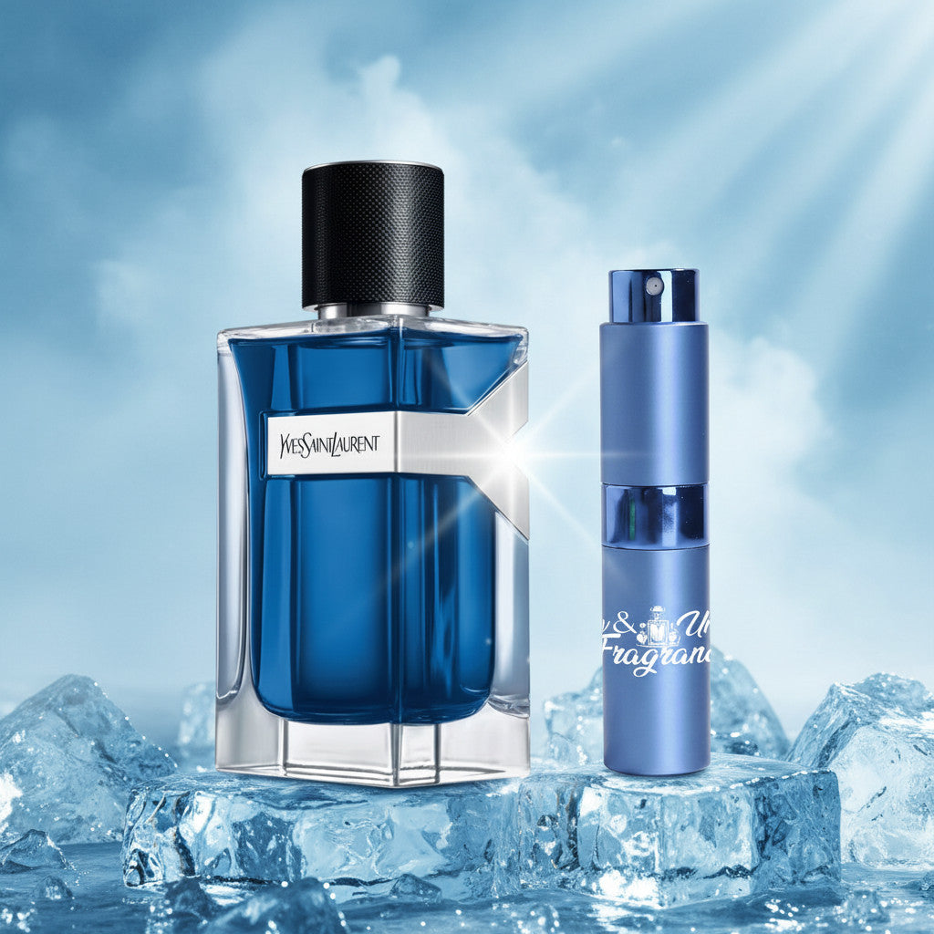 Ysl Y Iced Cologne Eau de Toilette Intense for (Men) Travel Size Spray