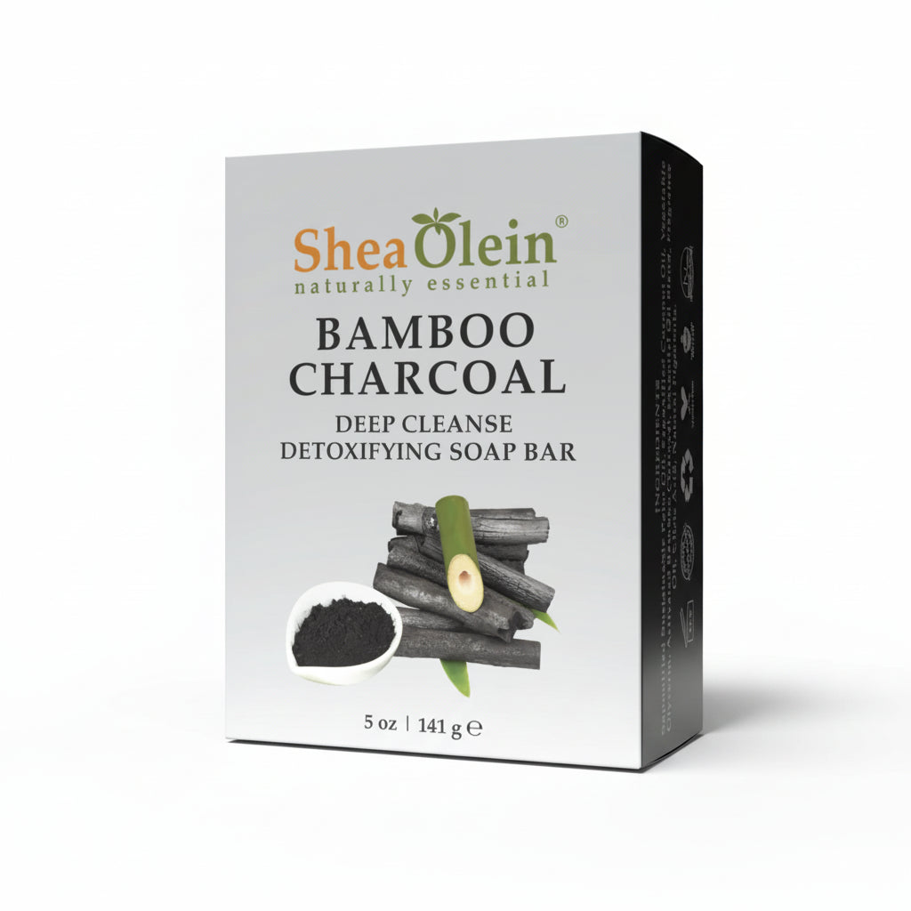 Activated Bamboo Charcoal Deep Cleanse Detoxifying Soap Bar
