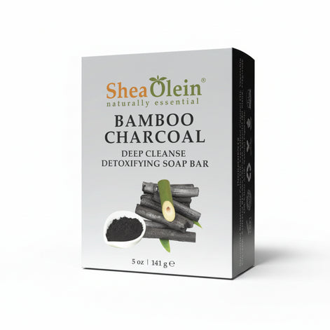 Activated Bamboo Charcoal Deep Cleanse Detoxifying Soap Bar