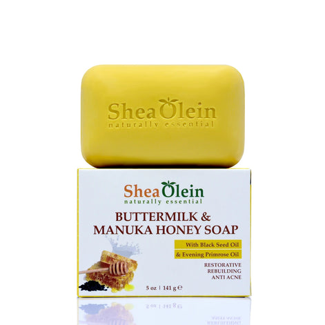 Buttermilk & Manuka Honey Soap with Black Seed Oil & Evening Primrose Oil
