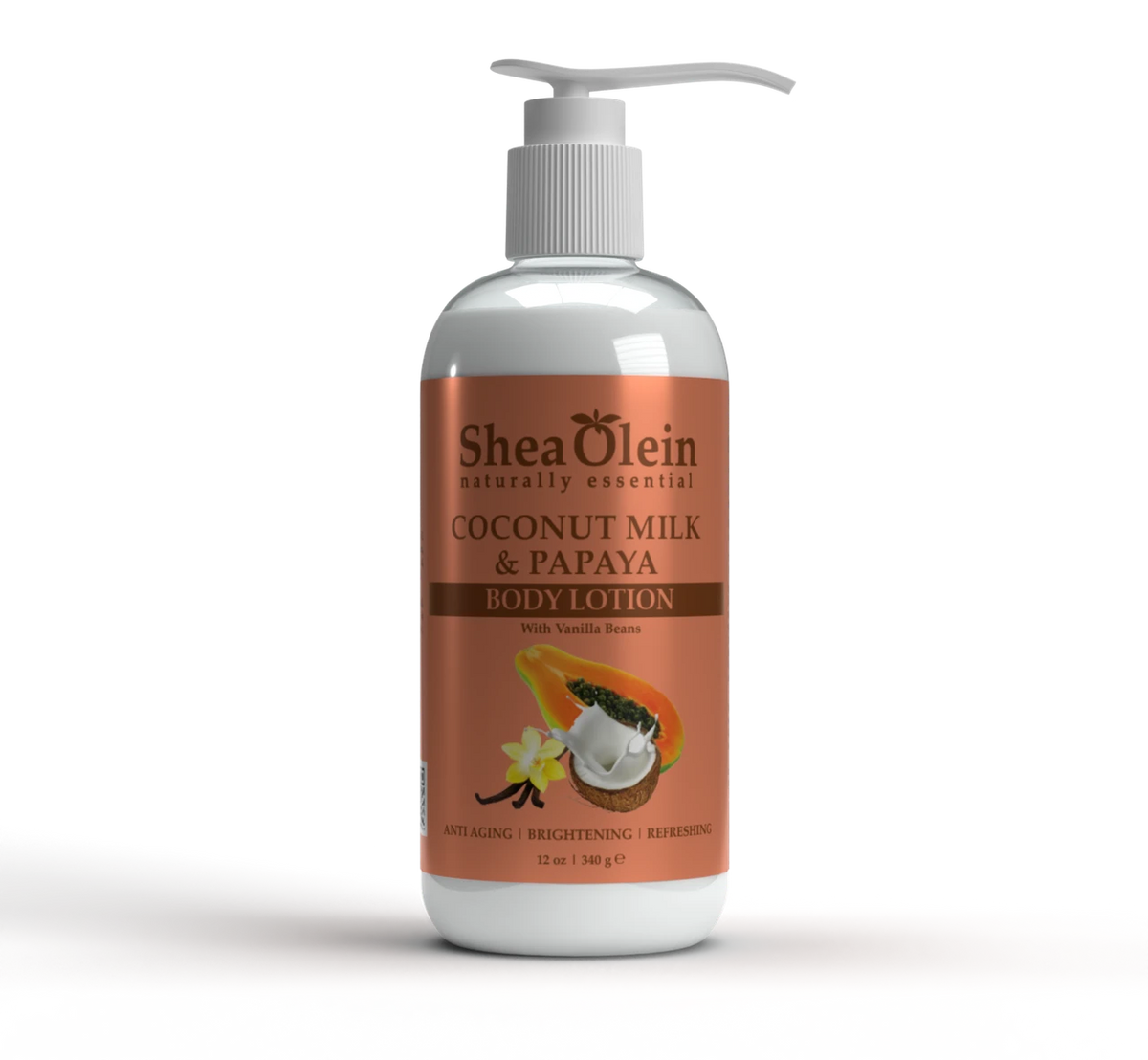 Coconut Milk & Papaya Body Lotion with Vanilla Beans
