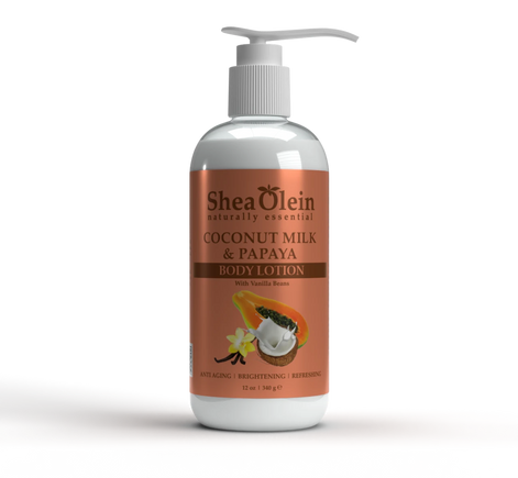 Coconut Milk & Papaya Body Lotion with Vanilla Beans