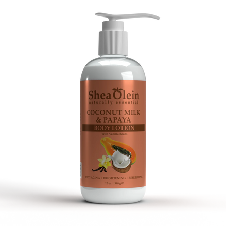 Coconut Milk & Papaya Body Lotion with Vanilla Beans