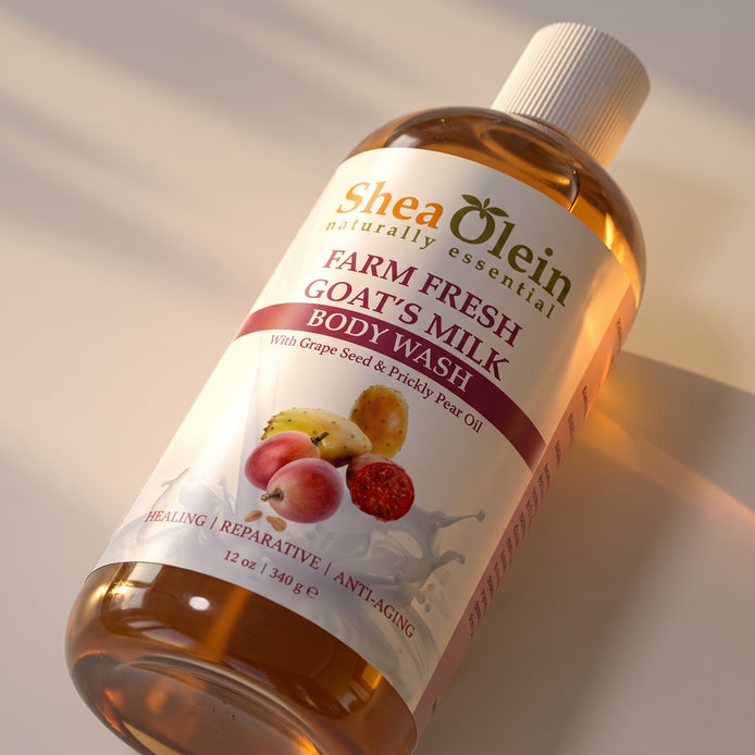 Farm Fresh Goat's Milk with Grape Seed & Prickly Pear Oil Body Wash