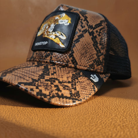 Goorin Bros. The Nonstop Cheetah Trucker Hat