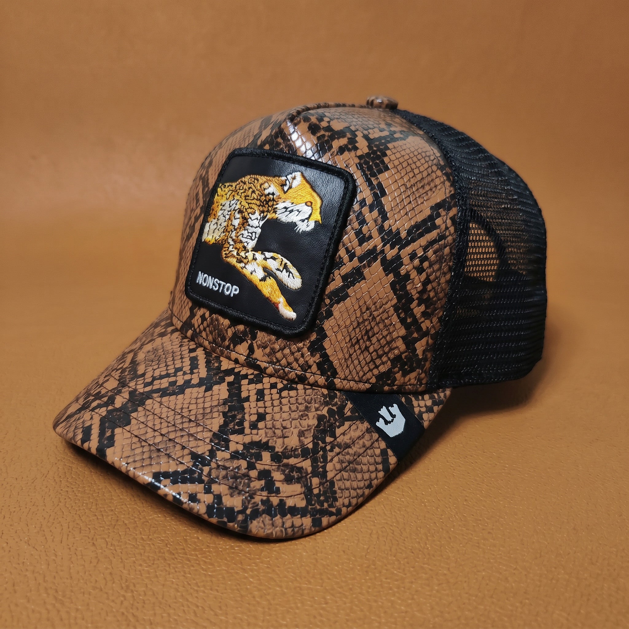 Goorin Bros. The Nonstop Cheetah Trucker Hat