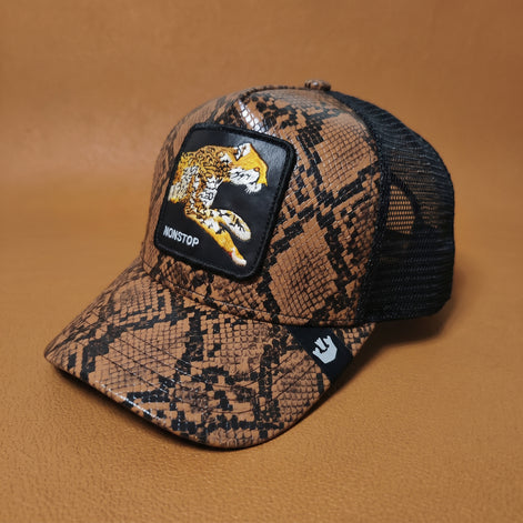 Goorin Bros. The Nonstop Cheetah Trucker Hat