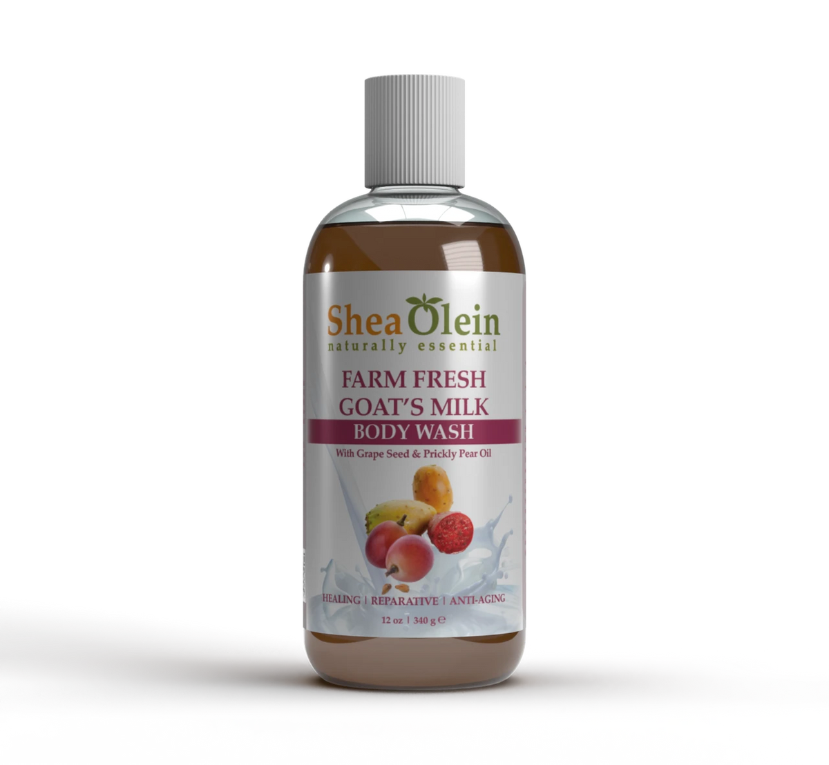 Farm Fresh Goat's Milk with Grape Seed & Prickly Pear Oil Body Wash