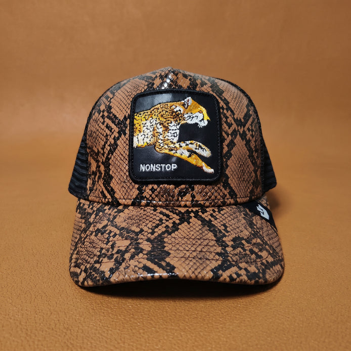Goorin Bros. The Nonstop Cheetah Trucker Hat