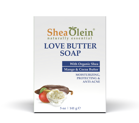 Shea Olein Love Butter Soap with Shea, Mango & Cocoa Butter