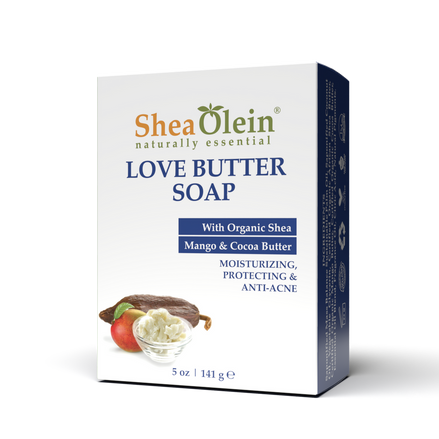 Shea Olein Love Butter Soap with Shea, Mango & Cocoa Butter