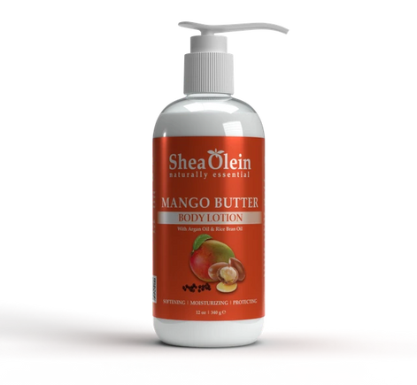 Mango Butter Body Lotion with Argan Oil & Rice Bran Oil