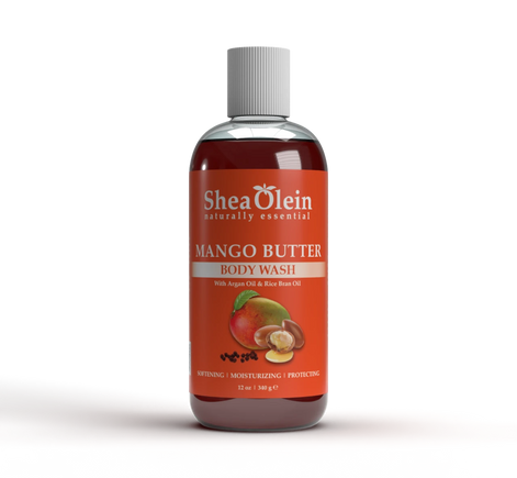 Mango Butter Body Wash with Argan Oil & Rice Bran Oil