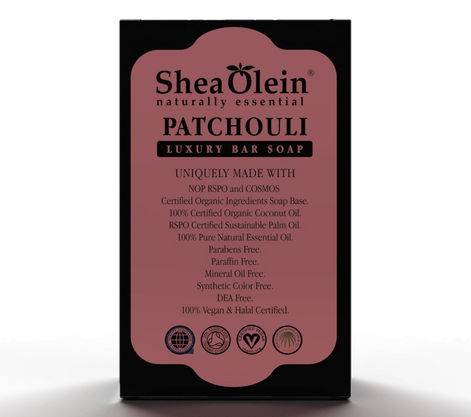 Patchouli Essential Oil Luxury Bar Soap (8 Oz)