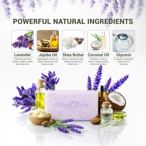 Bulgarian Lavender Essential Oil Luxury Bar Soap