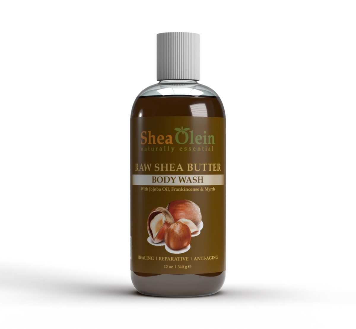 Raw Shea Butter Body Wash with Jojoba, Frankincense & Myrrh