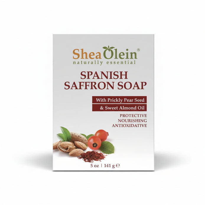 Spanish Saffron Soap with Prickly Pear Seed & Sweet Almond Oil