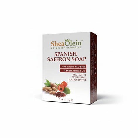 Spanish Saffron Soap with Prickly Pear Seed & Sweet Almond Oil