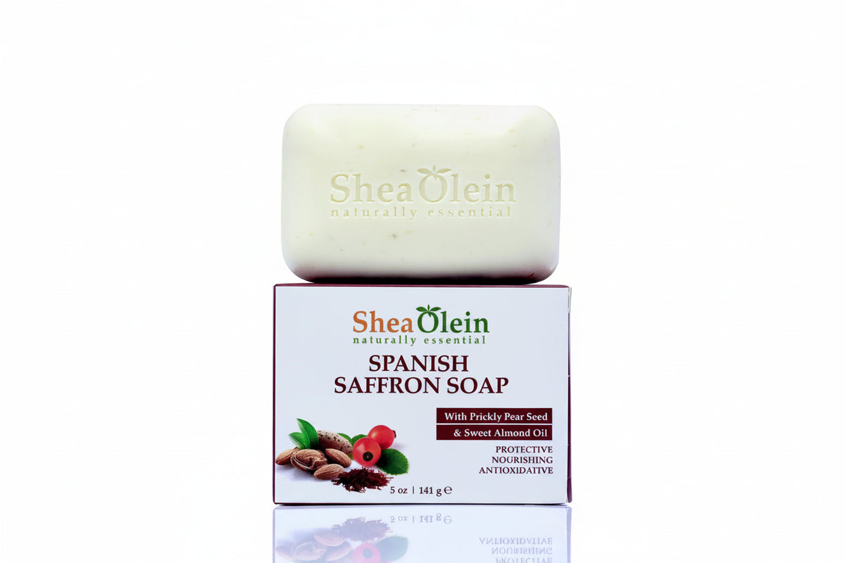 Spanish Saffron Soap with Prickly Pear Seed & Sweet Almond Oil