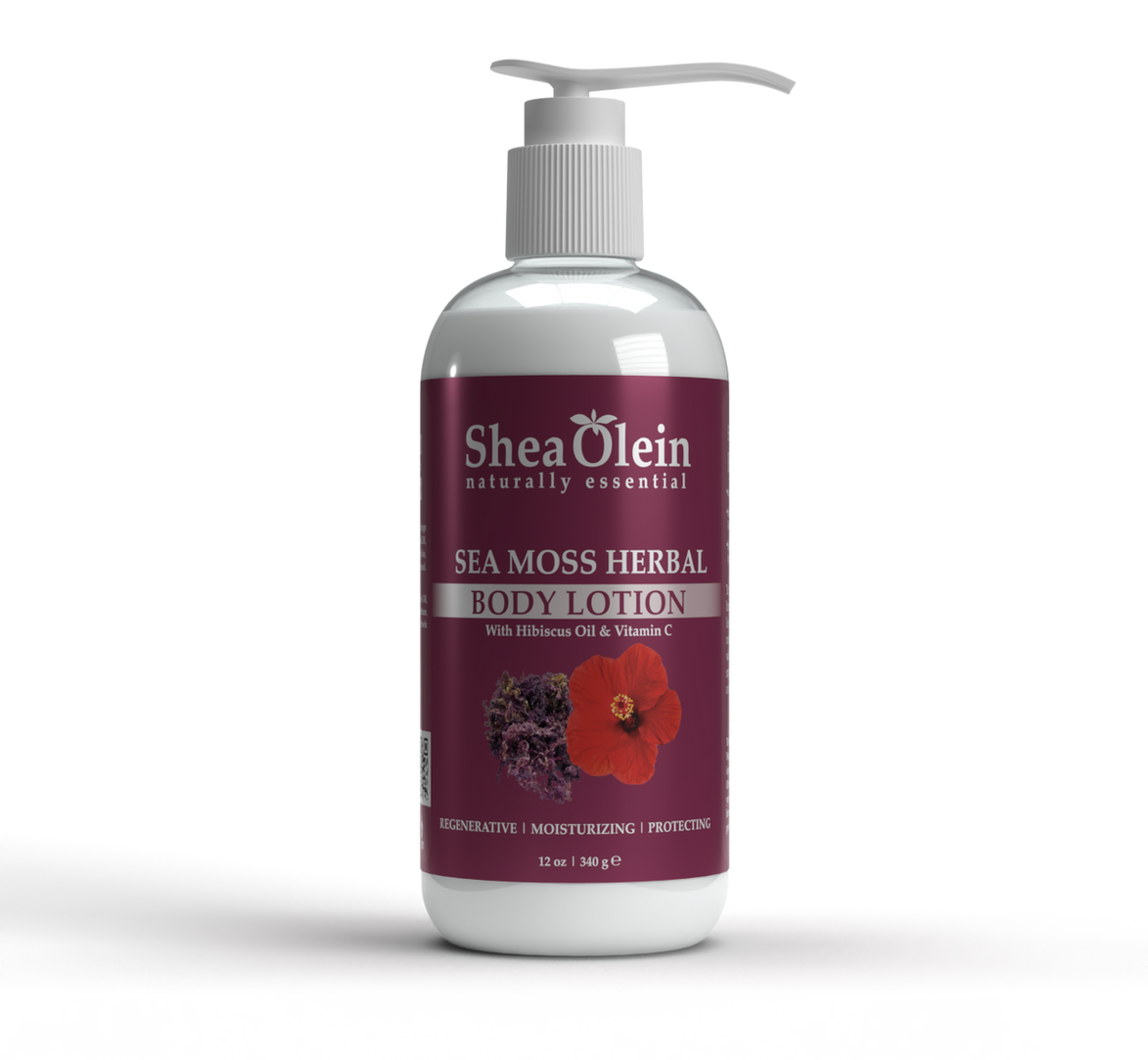 Sea Moss Herbal Body Lotion with Hibiscus Oil & Vitamin C