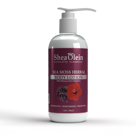 Sea Moss Herbal Body Lotion with Hibiscus Oil & Vitamin C