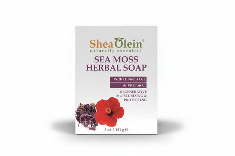 Sea Moss Herbal Soap with Hibiscus Oil & Vitamin C