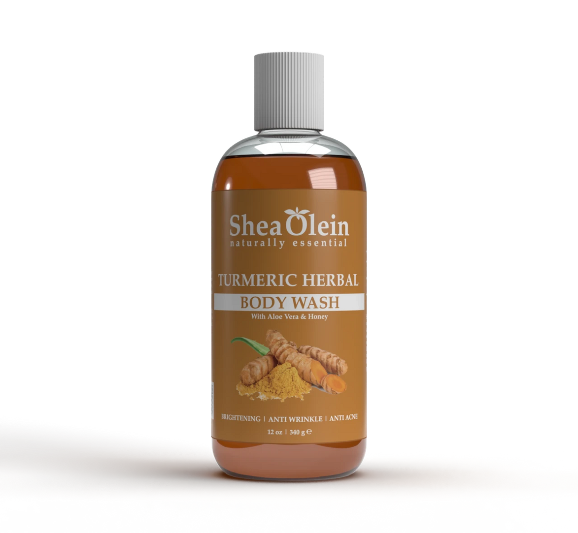 Turmeric Herbal Body Wash with Aloe Vera & Honey