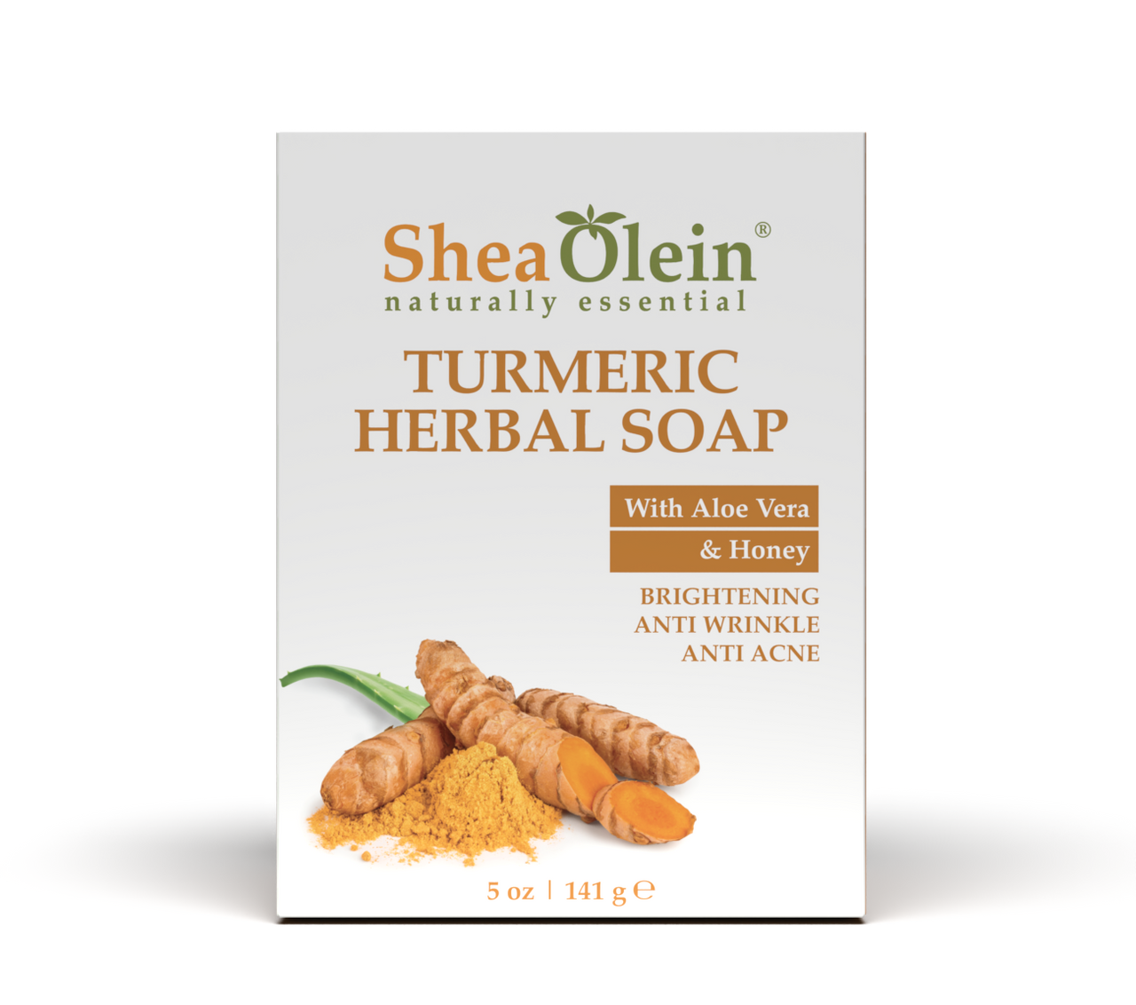 Shea Olein Turmeric Herbal Soap with Aloe Vera & Honey