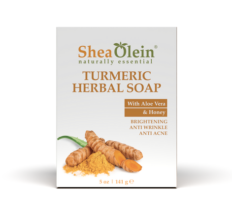 Shea Olein Turmeric Herbal Soap with Aloe Vera & Honey