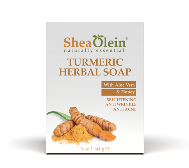 Shea Olein Turmeric Herbal Soap with Aloe Vera & Honey