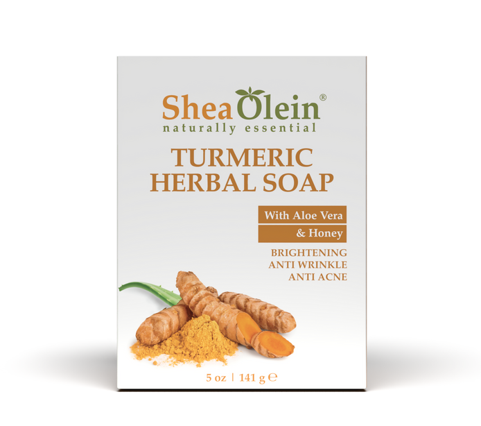 Shea Olein Turmeric Herbal Soap with Aloe Vera & Honey