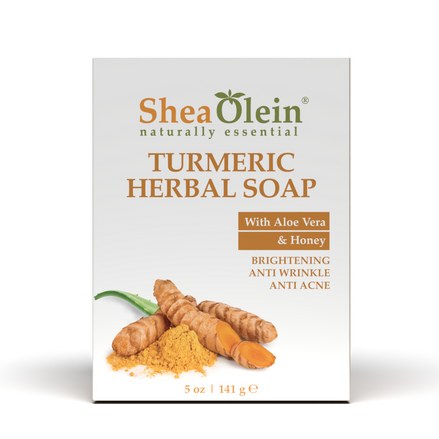 Shea Olein Turmeric Herbal Soap with Aloe Vera & Honey