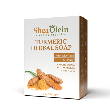 Shea Olein Turmeric Herbal Soap with Aloe Vera & Honey